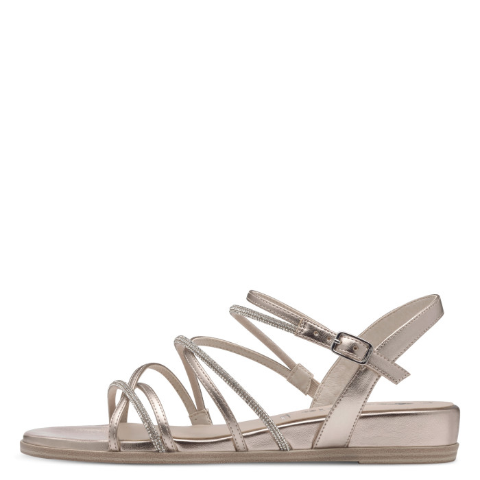 detail Dámské sandály na klínku Tamaris 1-28103-42 933 zlaté