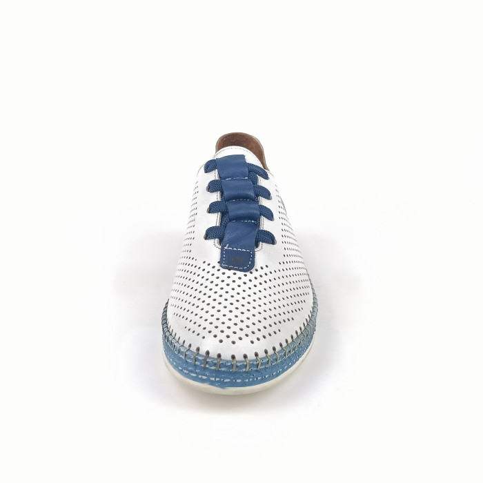 detail Dámské polobotky Manitu 850095-05 bílé