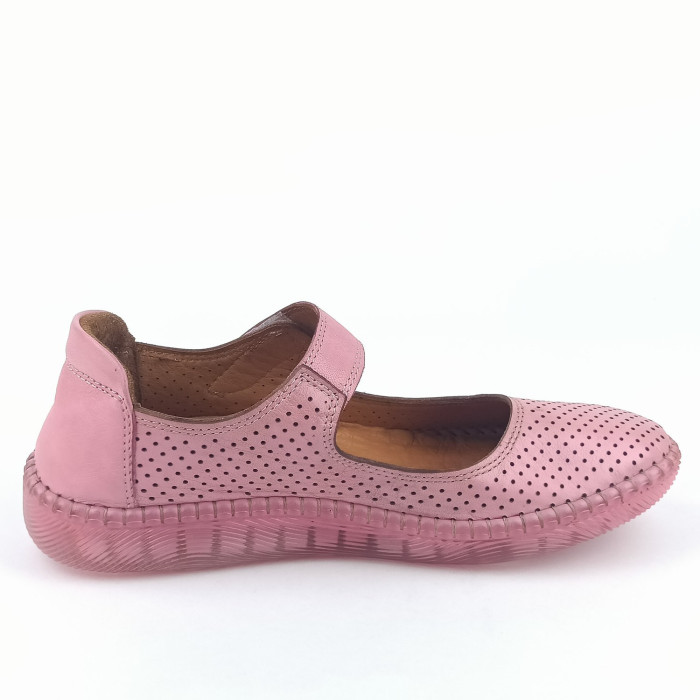 detail Dámské polobotky Manitu 840116-42 růžové