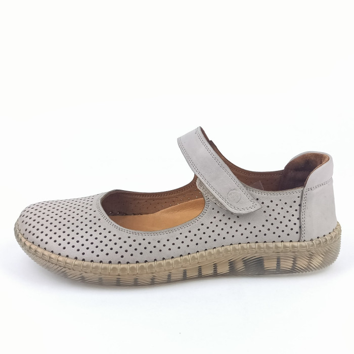 detail Dámské polobotky Manitu 840116-08 béžové