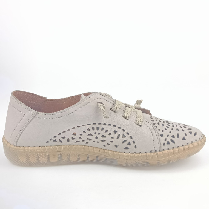 detail Dámské polobotky Manitu 840133-08 béžové