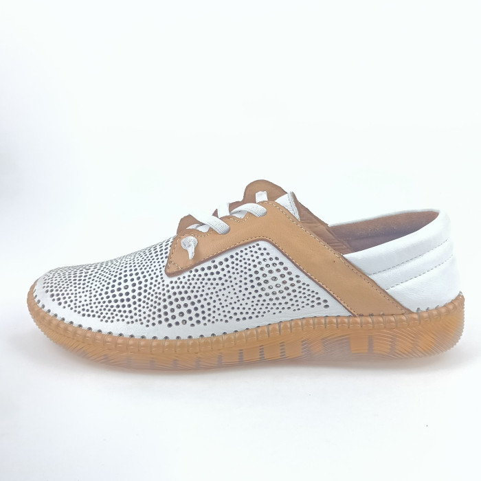 detail Dámské polobotky Manitu 840074-21 hnědé