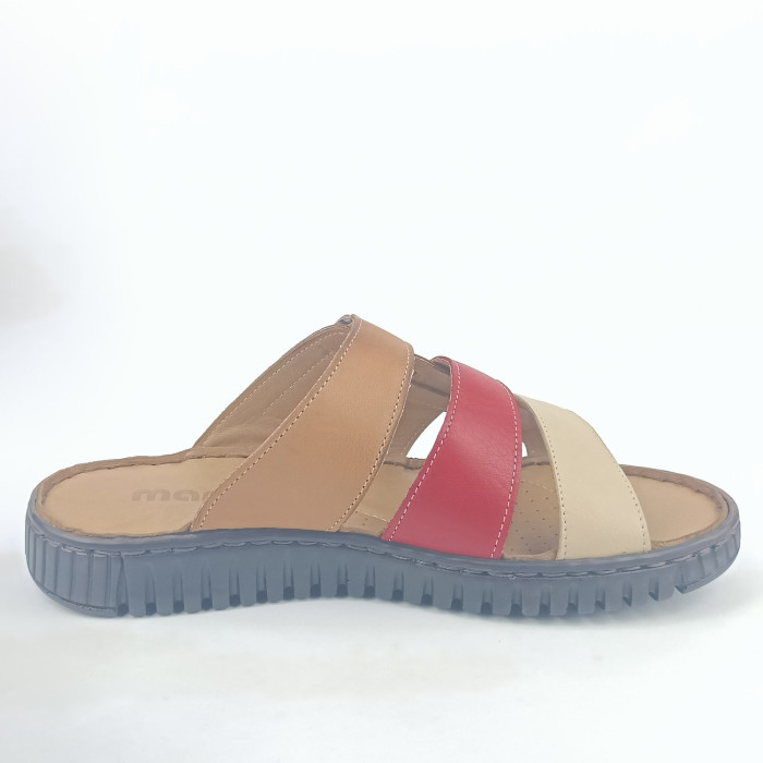 detail Dámské pantofle Manitu 900117-21 barevné