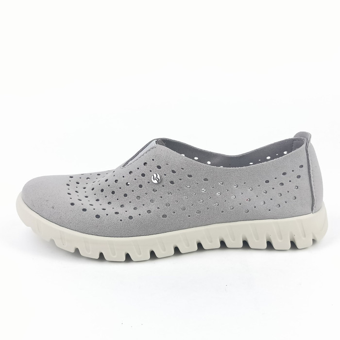 detail Dámské mokasíny Fly Flot 940241-09 šedé