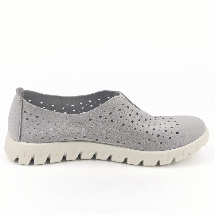 detail Dámské mokasíny Fly Flot 940241-09 šedé