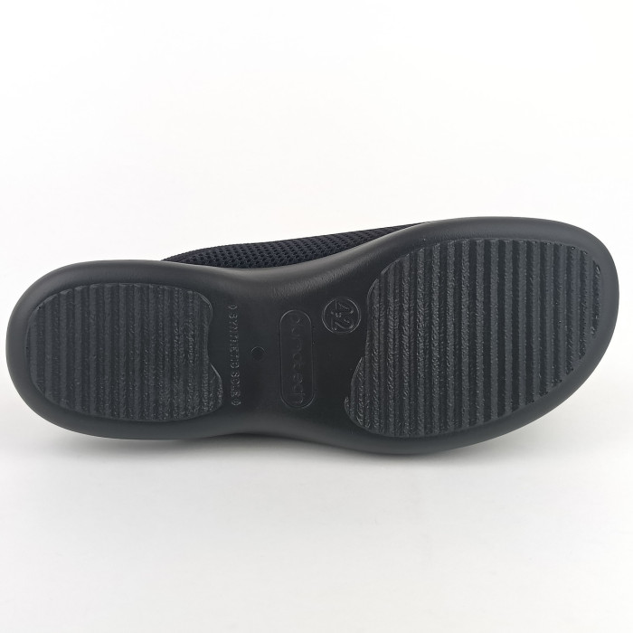 detail Pánské domácí pantofle Fly Flot 220029-01 černé