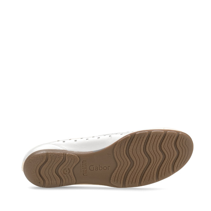 detail Dámské baleríny Gabor 64.169.21 bílé