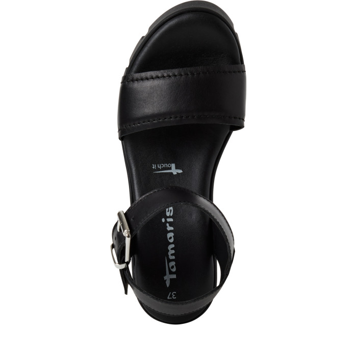 detail Dámské sandály na platformě Tamaris 1-28712-42 003 černé