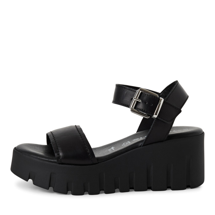 detail Dámské sandály na platformě Tamaris 1-28712-42 003 černé