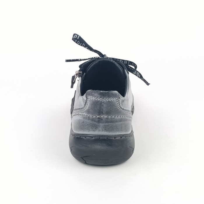 detail Dámské polobotky Kacper 2-1286 tmavě šedé