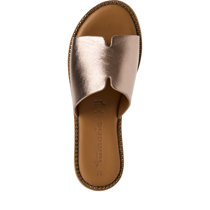 detail Dámské pantofle Tamaris 1-27135-42 915 metalické