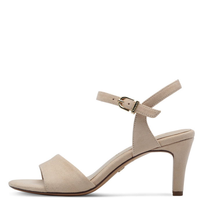 detail Dámské sandály na podpatku Tamaris 1-28028-42 400 béžové