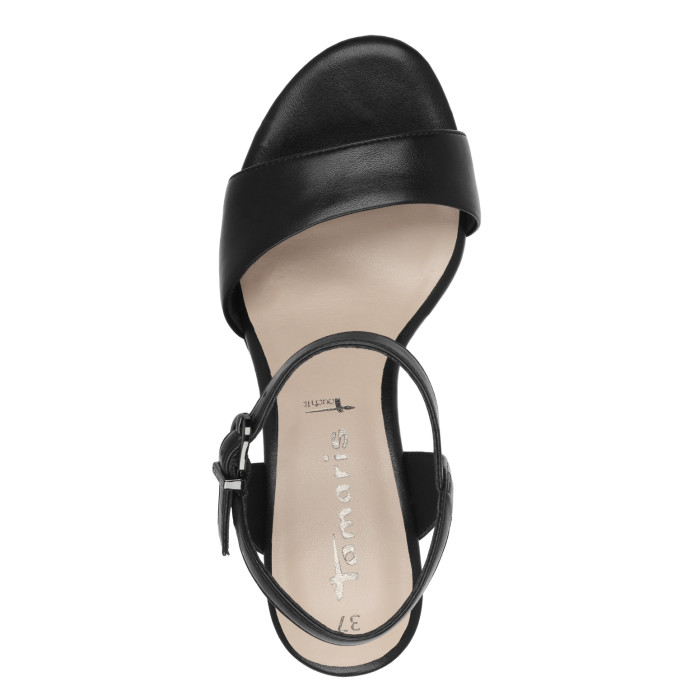 detail Dámské sandály na podpatku Tamaris 1-28008-42 020 černé