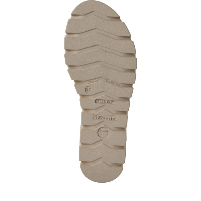 detail Dámské sandály na platformě Tamaris 1-28712-42 378 béžové
