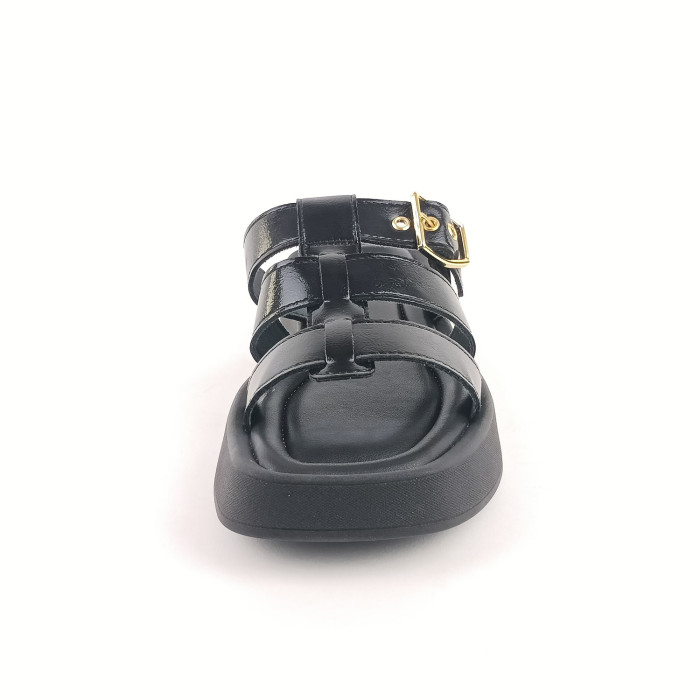 detail Dámské pantofle na platformě Piccadilly 223060-1 černé