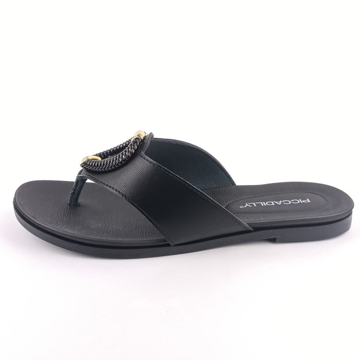 detail Dámské žabky Piccadilly 418081-4 černé