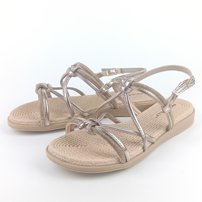 detail Dámské sandály Piccadilly 513011-1 metalické