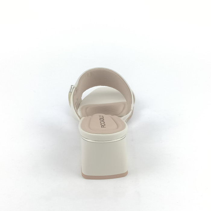 detail Dámské sandály na podpatku Piccadilly 543081-3 béžové