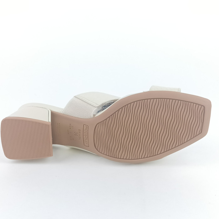 detail Dámské sandály na podpatku Piccadilly 543081-3 béžové