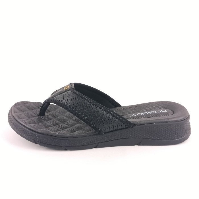 detail Dámské žabky na klínku Piccadilly 571009-27 černé