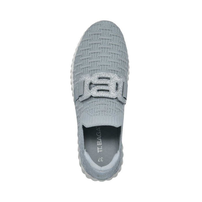 detail Dámské tenisky na klínku Bagatt D31-AI662-6969 šedé