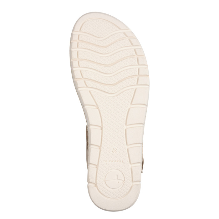 detail Dámské sandály na klínku Tamaris 1-28260-42 179 metalické