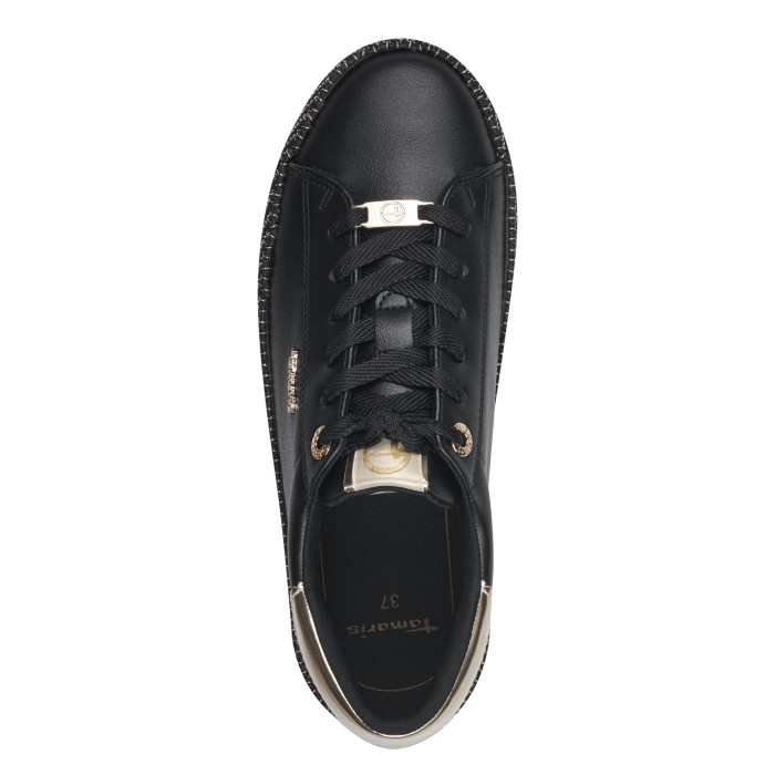 detail Dámské tenisky na platformě Tamaris 1-23713-42 048 černé