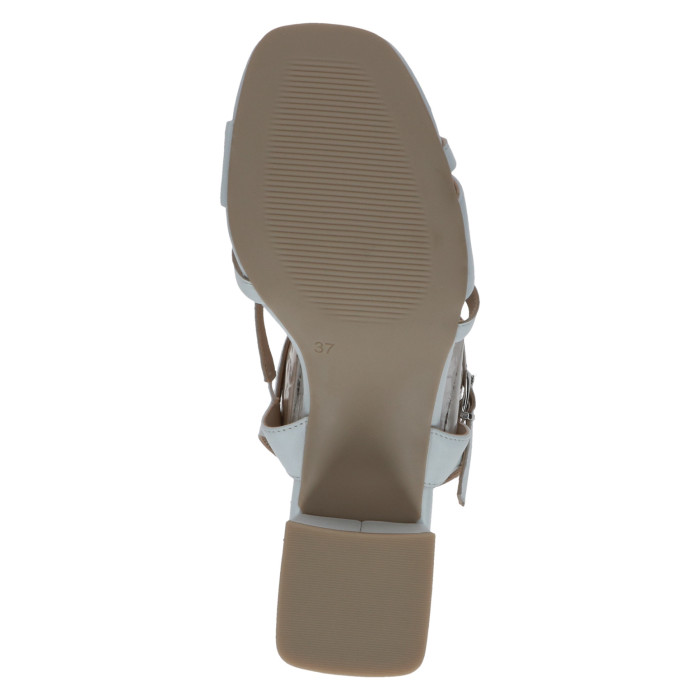 detail Dámské sandály na podpatku Caprice 9-28300-44 102 bílé