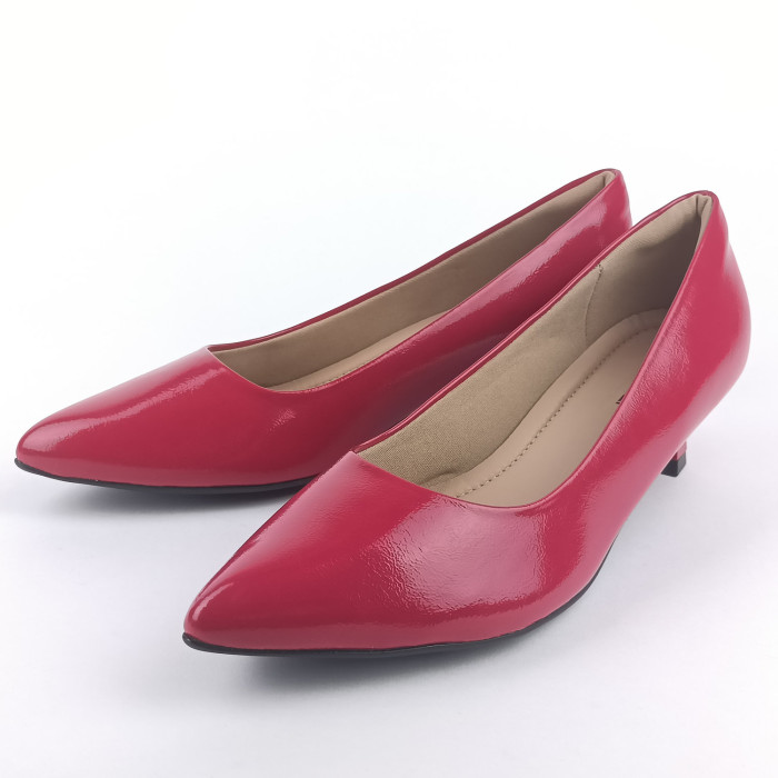 detail Dámské lodičky Piccagilly 740016-22 červené