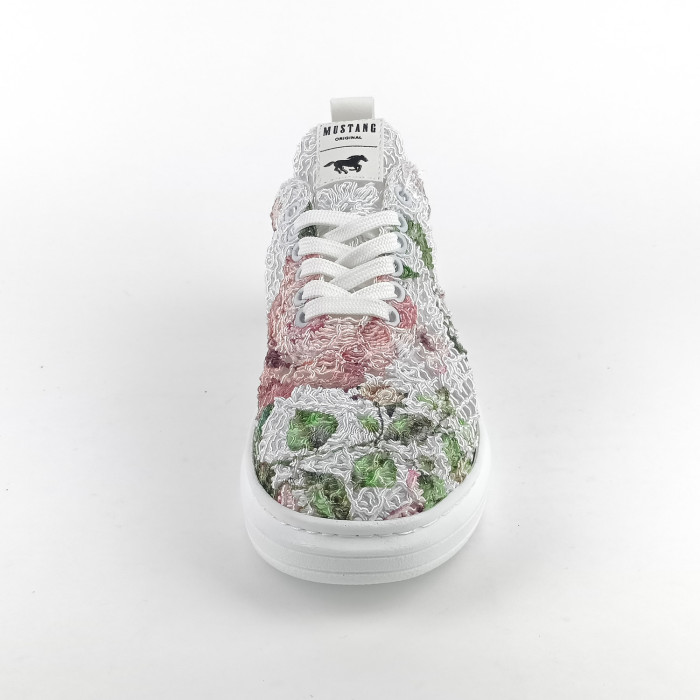detail Dámské tenisky na klínku Mustang 1468-301-155 multicolor