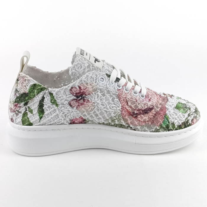 detail Dámské tenisky na klínku Mustang 1468-301-155 multicolor