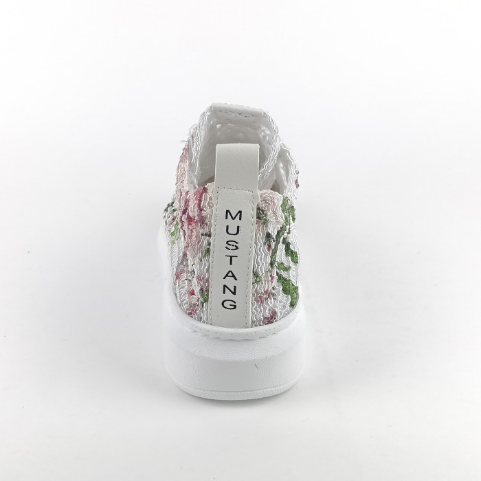 detail Dámské tenisky na klínku Mustang 1468-301-155 multicolor