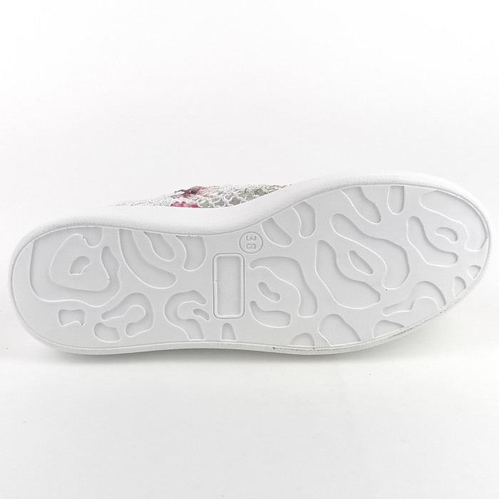 detail Dámské tenisky na klínku Mustang 1468-301-155 multicolor