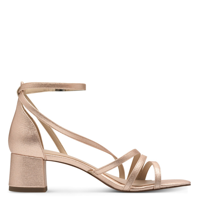 detail Dámské sandály na podpatku Tamaris 1-28205-44 586 metalické