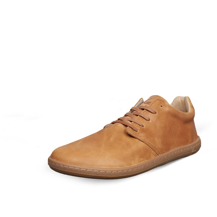 detail Dámské barefoot polobotky Vasky Terry Caramel