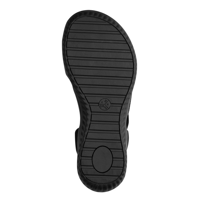 detail Dámské sandály ma klínku Jana 8-28768-42 001 černé