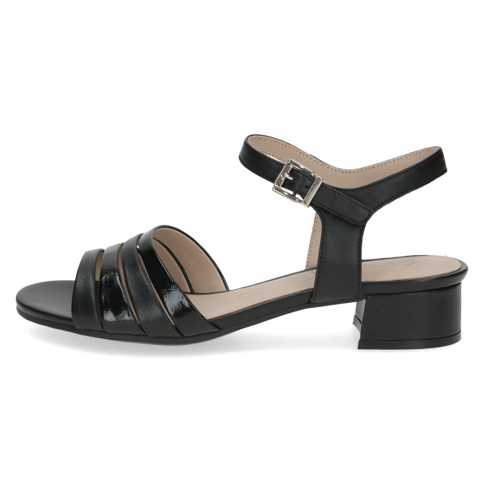 detail Dámské sandály na podpatku Caprice 9-28206-44 019 černé