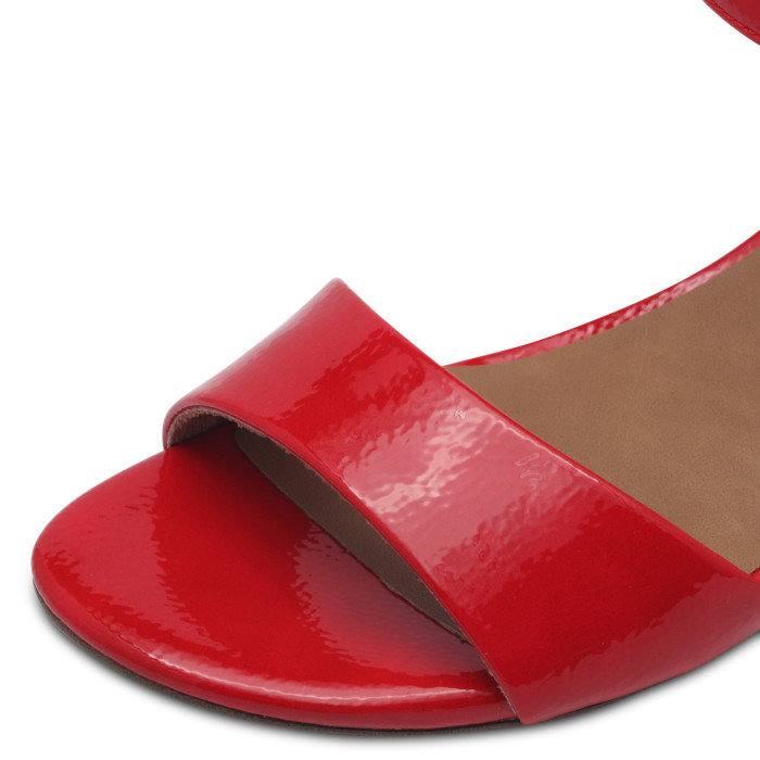detail Dámské sandály na podpatku Tamaris 1-28249-42 524 červené