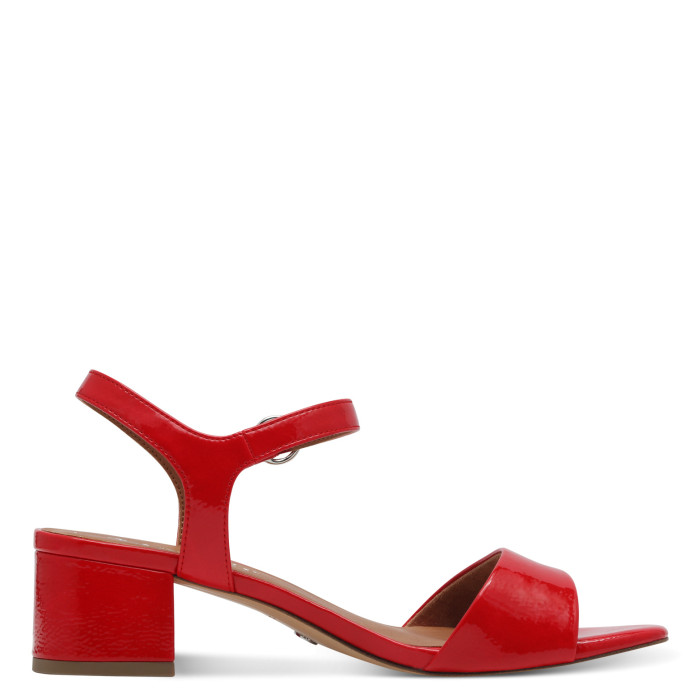 detail Dámské sandály na podpatku Tamaris 1-28249-42 524 červené