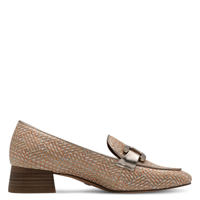 detail Dámské mokasíny na podpatku Tamaris 1-24324-44 988 multicolor