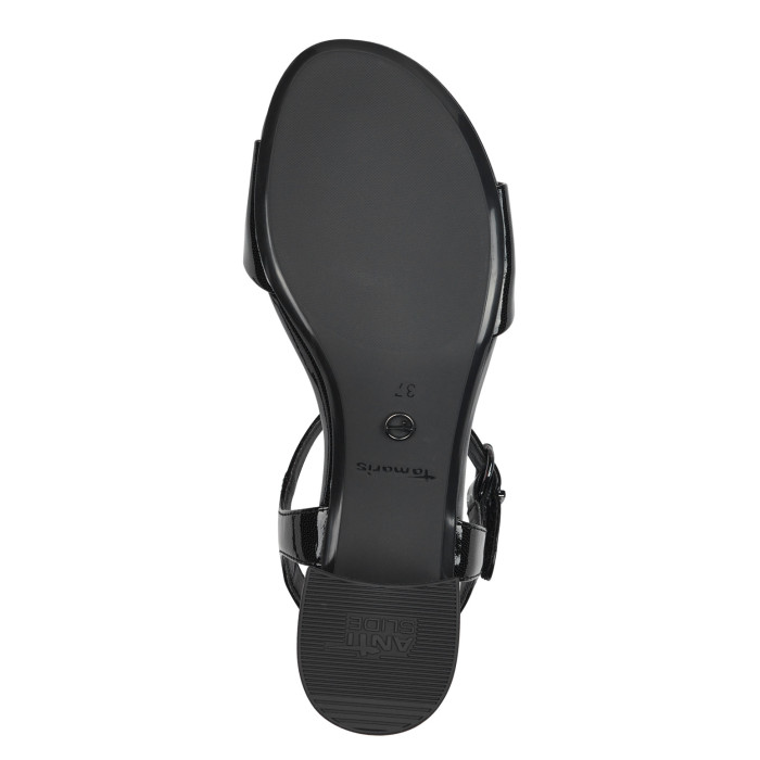 detail Dámské sandály na podpatku Tamaris 1-28249-42 018 černé