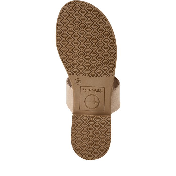 detail Dámské pantofle na podpatku Tamaris 1-27112-44 344 metalické