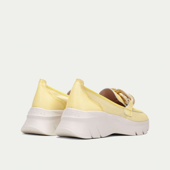 detail Dámské mokasíny na platformě Hispanitas HV254050 žluté