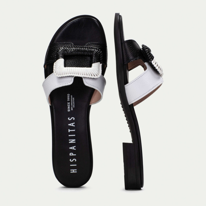 detail Dámské pantofle na podpatku Hispanitas HV253881 černé