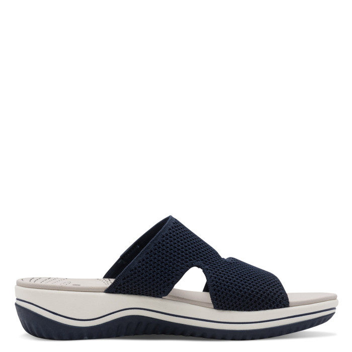 detail Dámské pantofle na klínku Jana 8-27270-43 805 modré