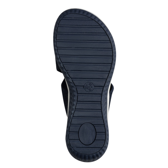 detail Dámské pantofle na klínku Jana 8-27270-43 805 modré