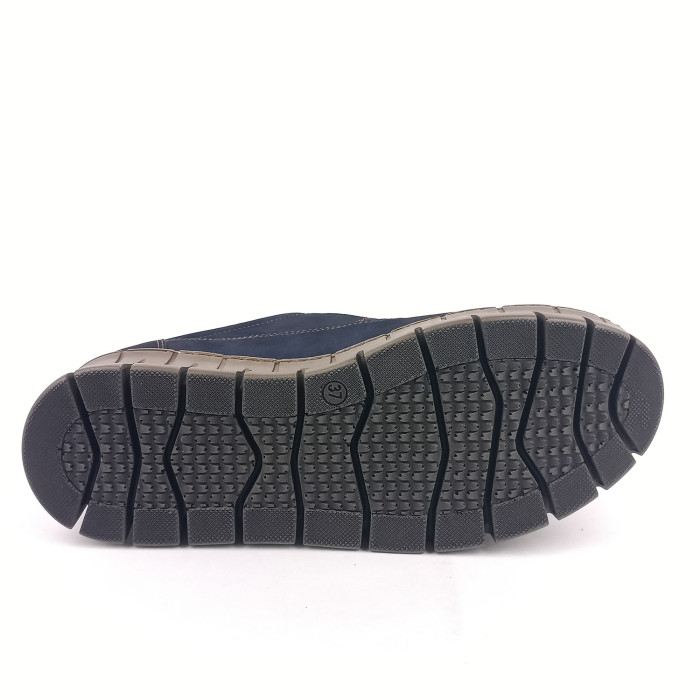 detail Dámské polobotky na klínku Barton 2561 modré