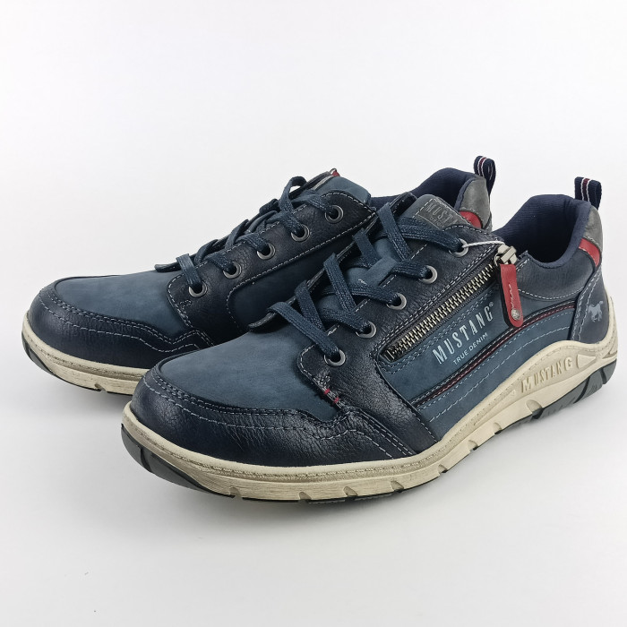 detail Pánské polobotky Mustang 4160-302-8 modré
