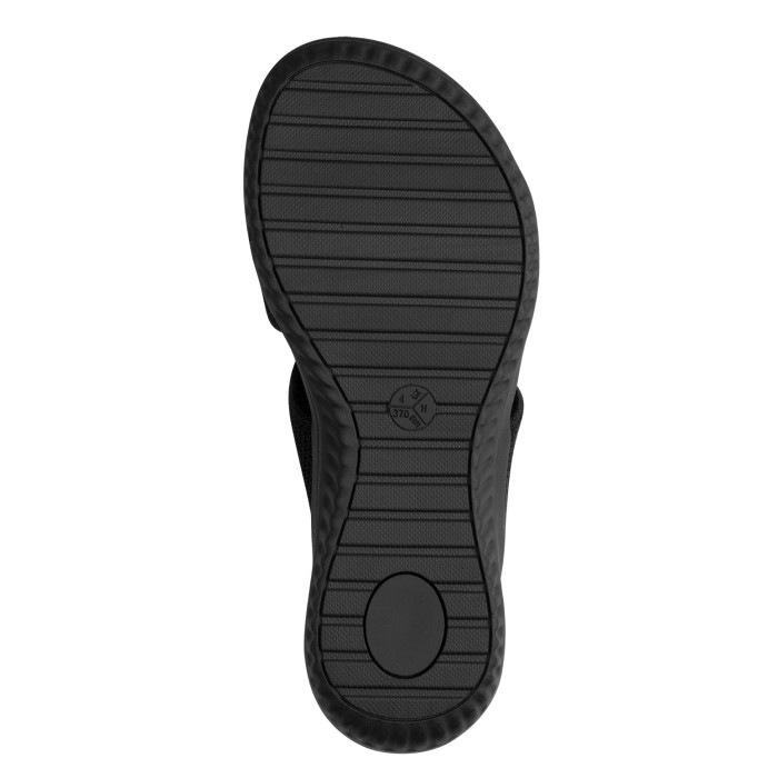 detail Dámské pantofle na klínku Jana 8-27270-43 001 černé