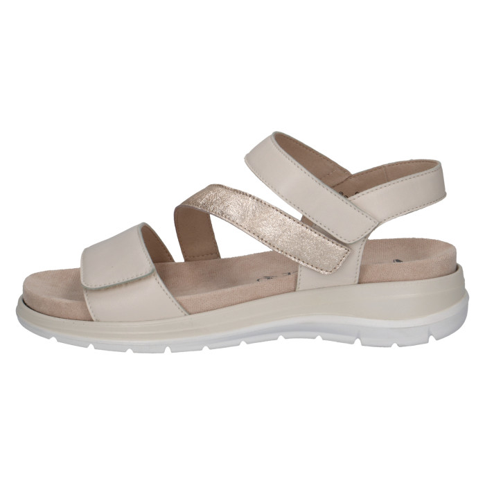 detail Dámské sandály na klínku Caprice 9-28716-44 199 béžové